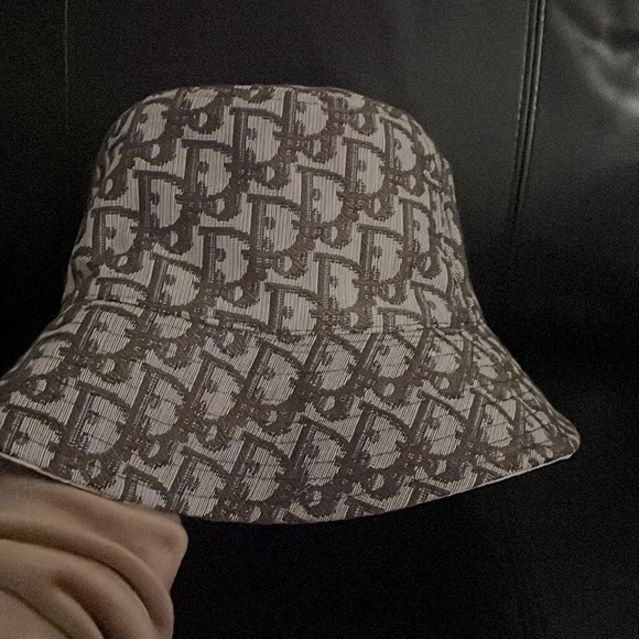 Women’s Monogram Sun Bucket Hat - Picture 2 of 3